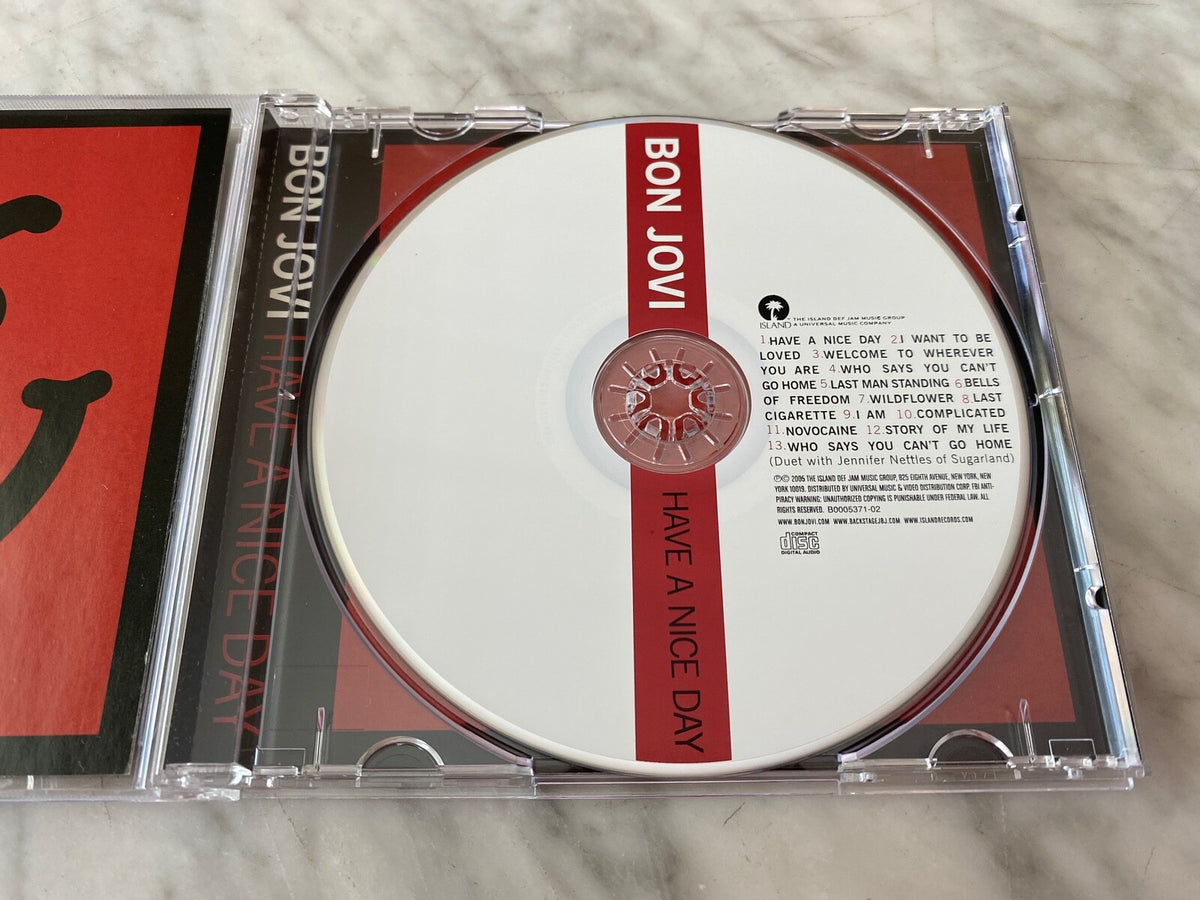 Bon Jovi – Have A Nice Day (2005) [ORIGINAL USA PRESS]