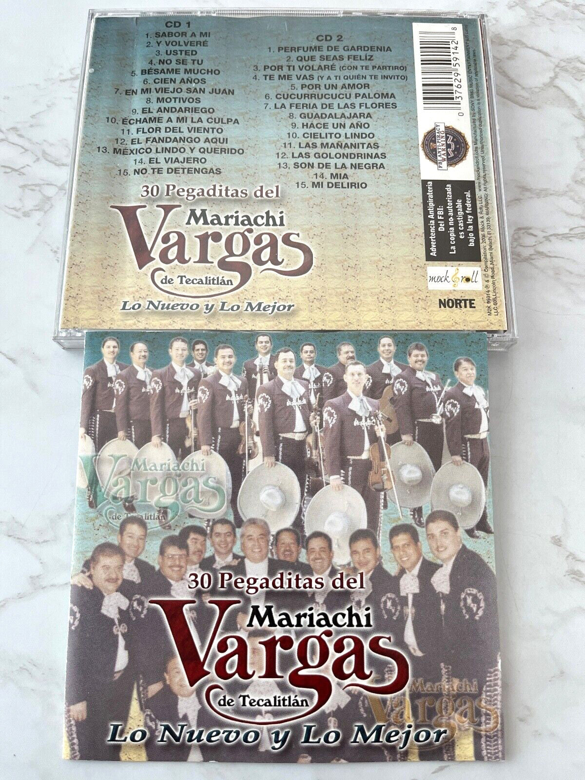Mariachi Vargas De Tecalitlan – 30 Pegaditas Lo Nuevo Y Lo Mejor (2005)