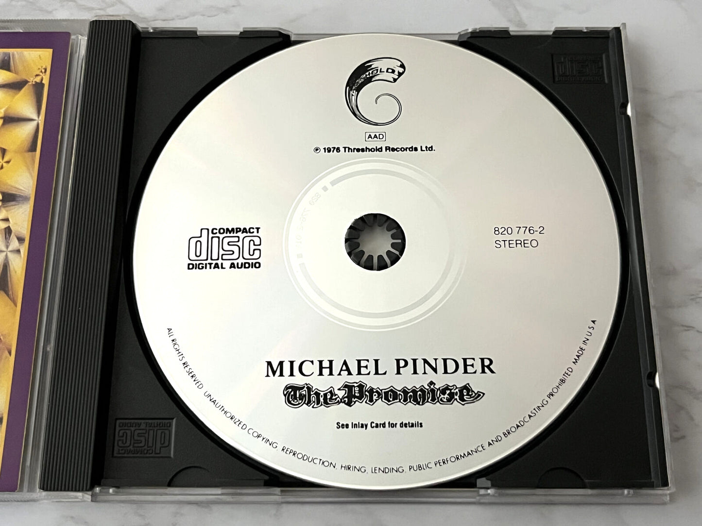 Michael Pinder – The Promise (1989) [PDO PRESS]