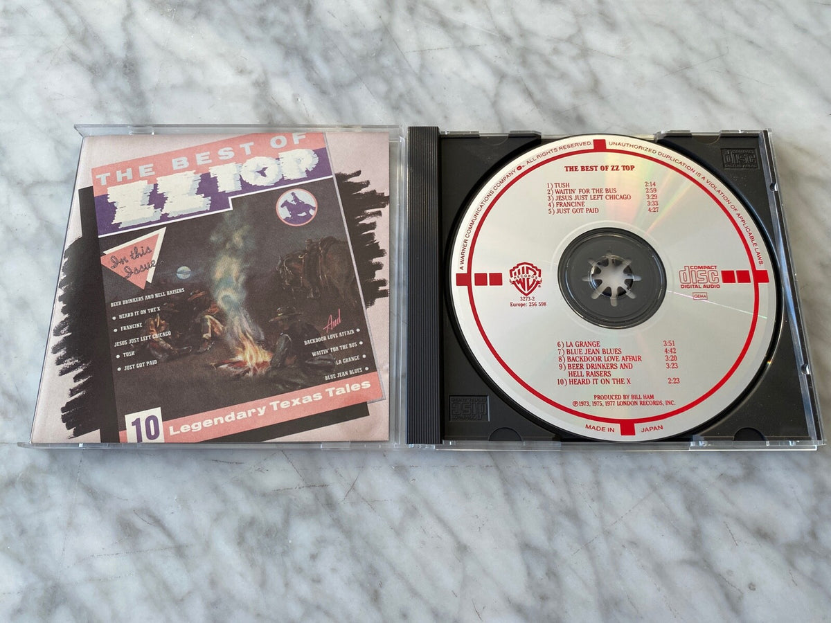 ZZ Top – The Best Of [ORIGINAL JAPAN PRESS]