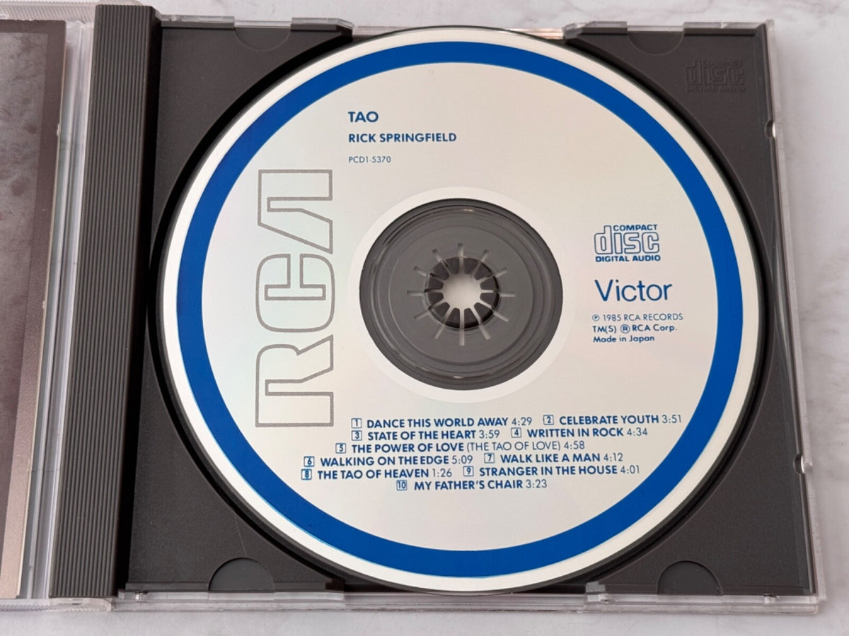 Rick Springfield – Tao (1985) [JAPAN TARGET ERA]