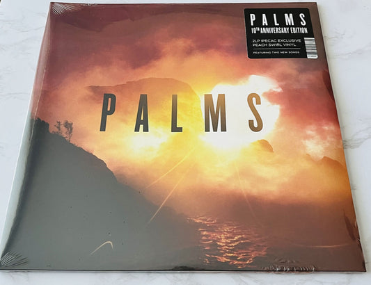 Palms Self Titled 2 LP SEALED! PEACH SWIRL VINYL LIMITED ED. 10TH ANNIVERSARY