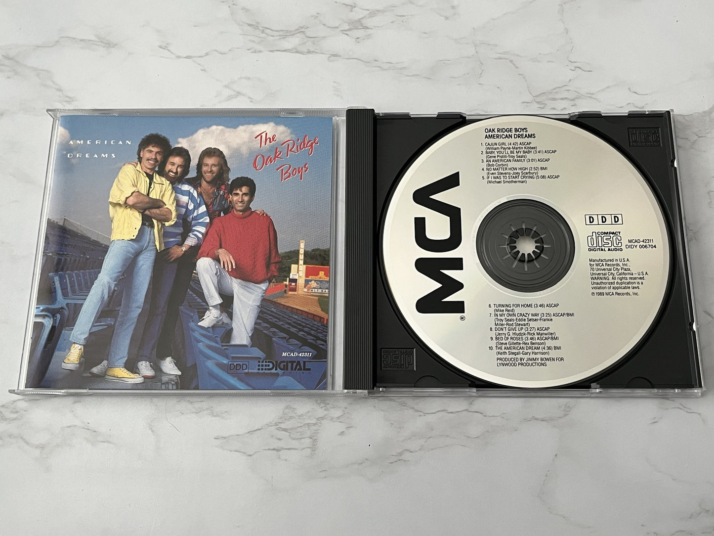The Oak Ridge Boys – American Dreams [USA 1ST PRESS]