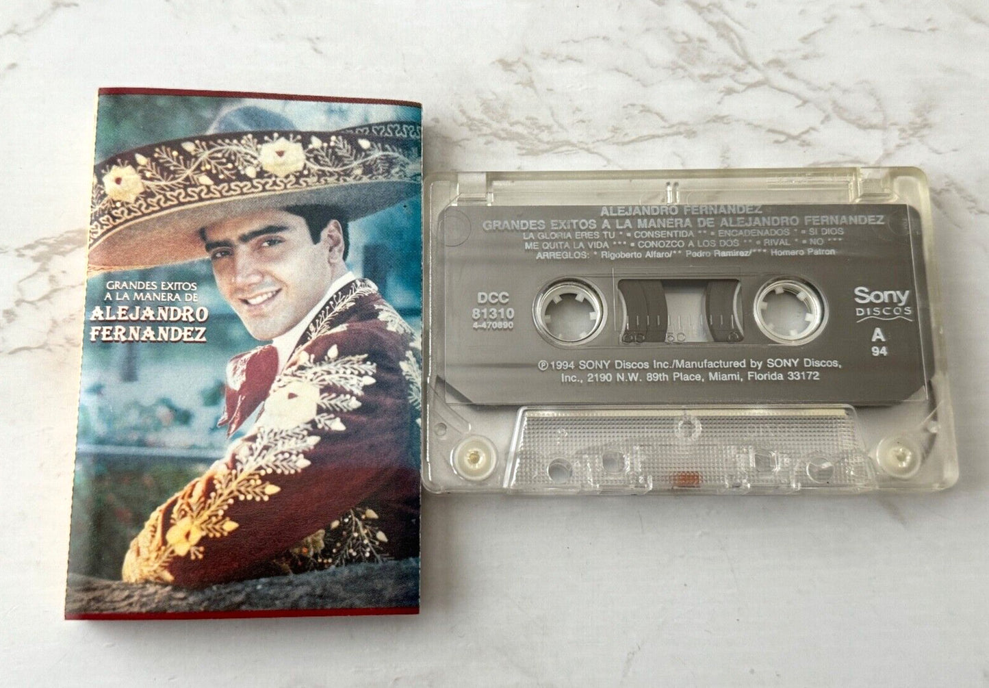 Alejandro Fernandez – Grandes Exitos (1994)