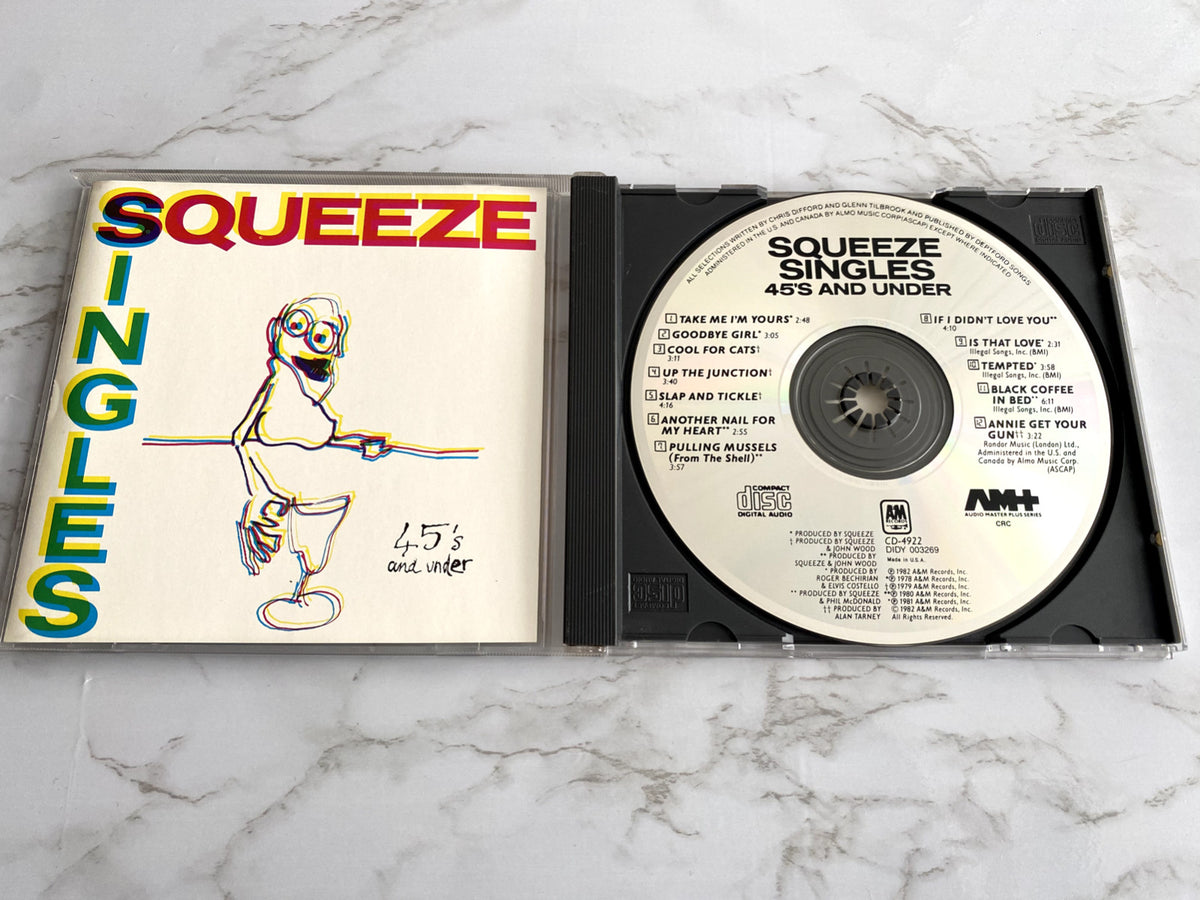 Squeeze – Singles 45's And Under [DADC PRESS]