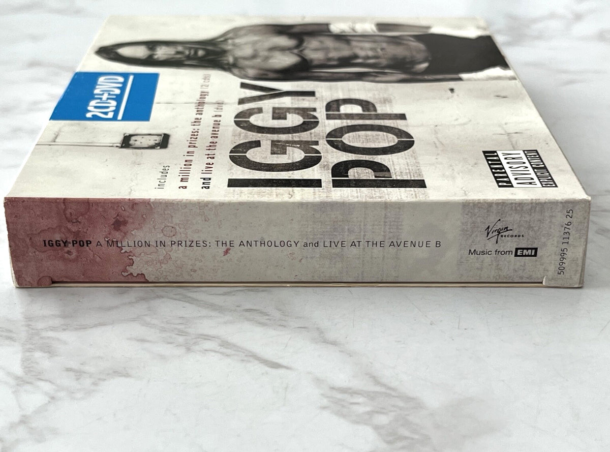 Iggy Pop – A Million In Prizes The Anthology (Digipak, CD/DVD) (2005) [UK PRESS]