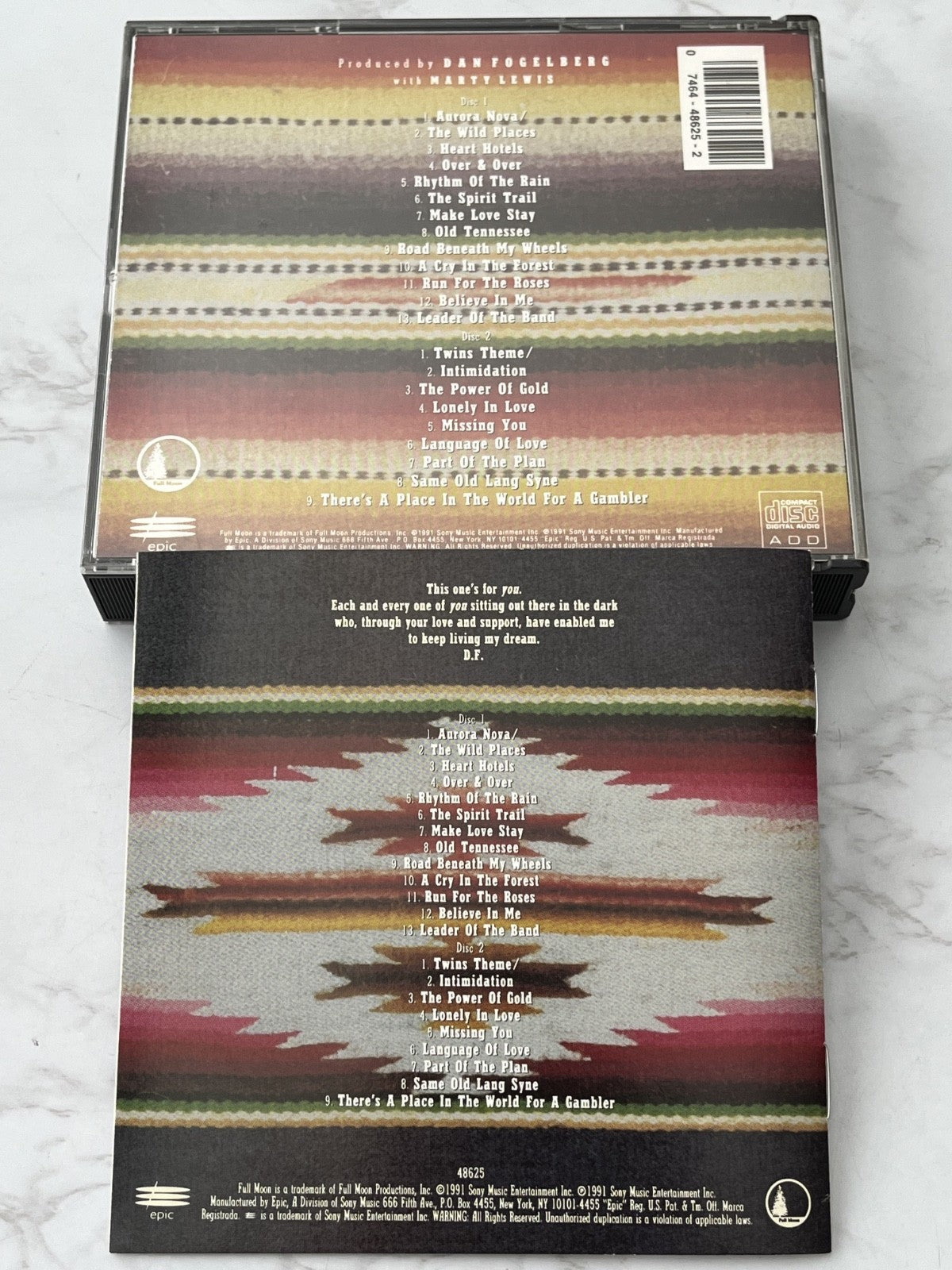 Dan Fogelberg – Live Greetings From The West (1991) [ORIGINAL USA PRESS]