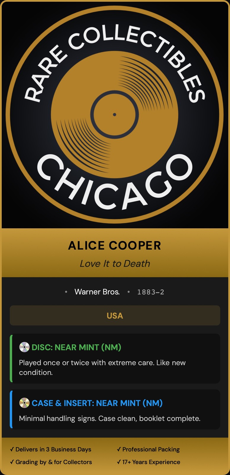 Alice Cooper – Love It To Death
