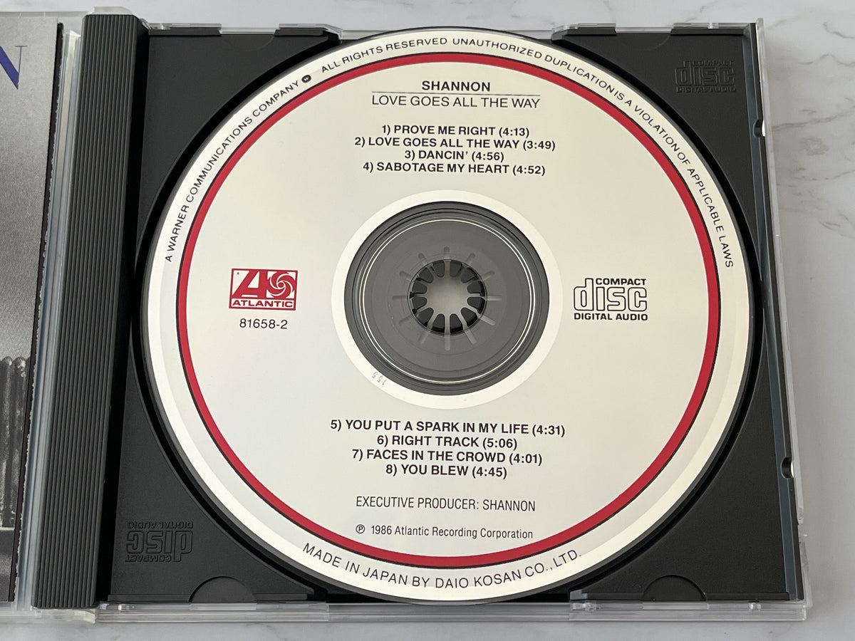 Shannon – Love Goes All the Way (1986) [JAPAN TARGET ERA]