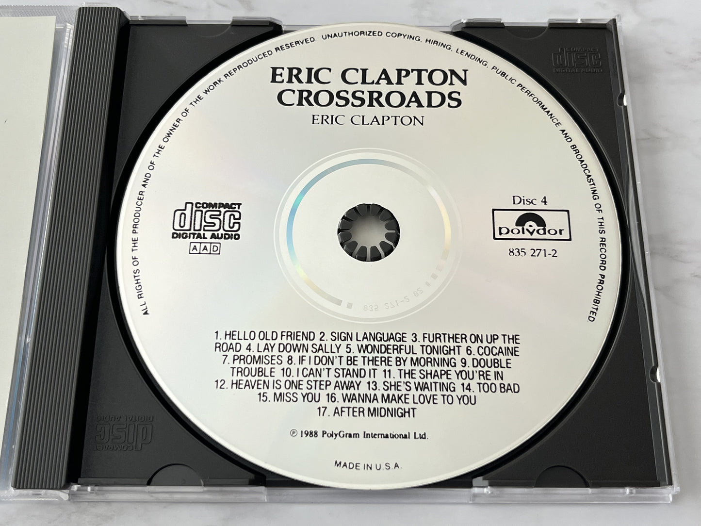 Eric Clapton – Crossroads (Box Set) (1988)