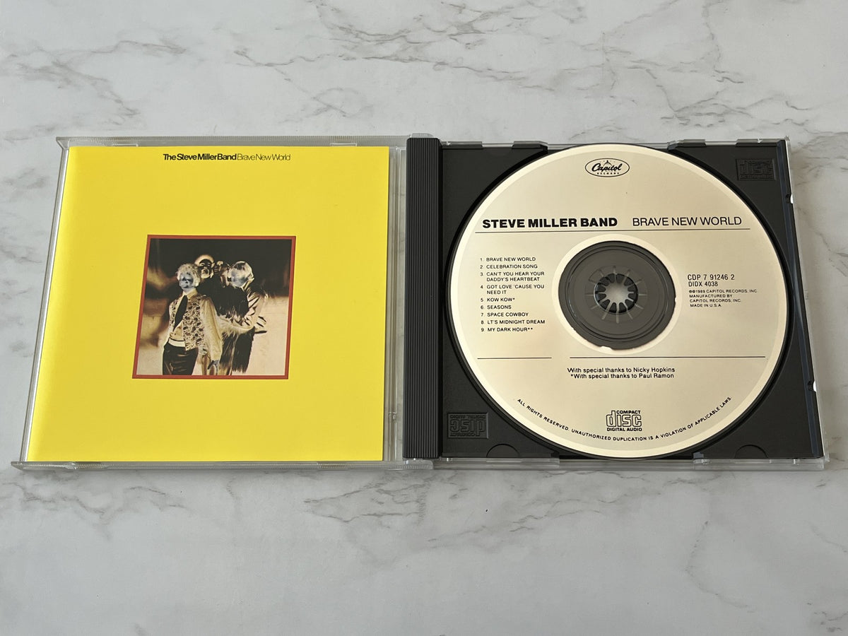Steve Miller Band – Brave New World (1989) [ORIGINAL USA PRESS]