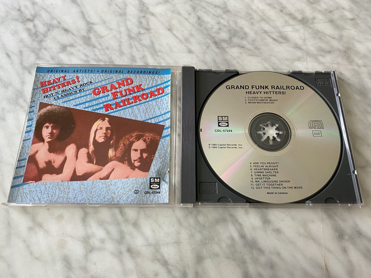 Grand Funk Railroad – Heavy Hitters (1989) [CANADA PRESS]
