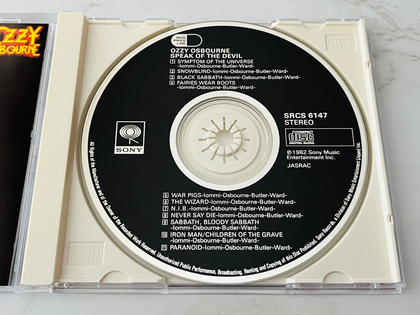 Ozzy Osbourne – Speak Of The Devil (1991)