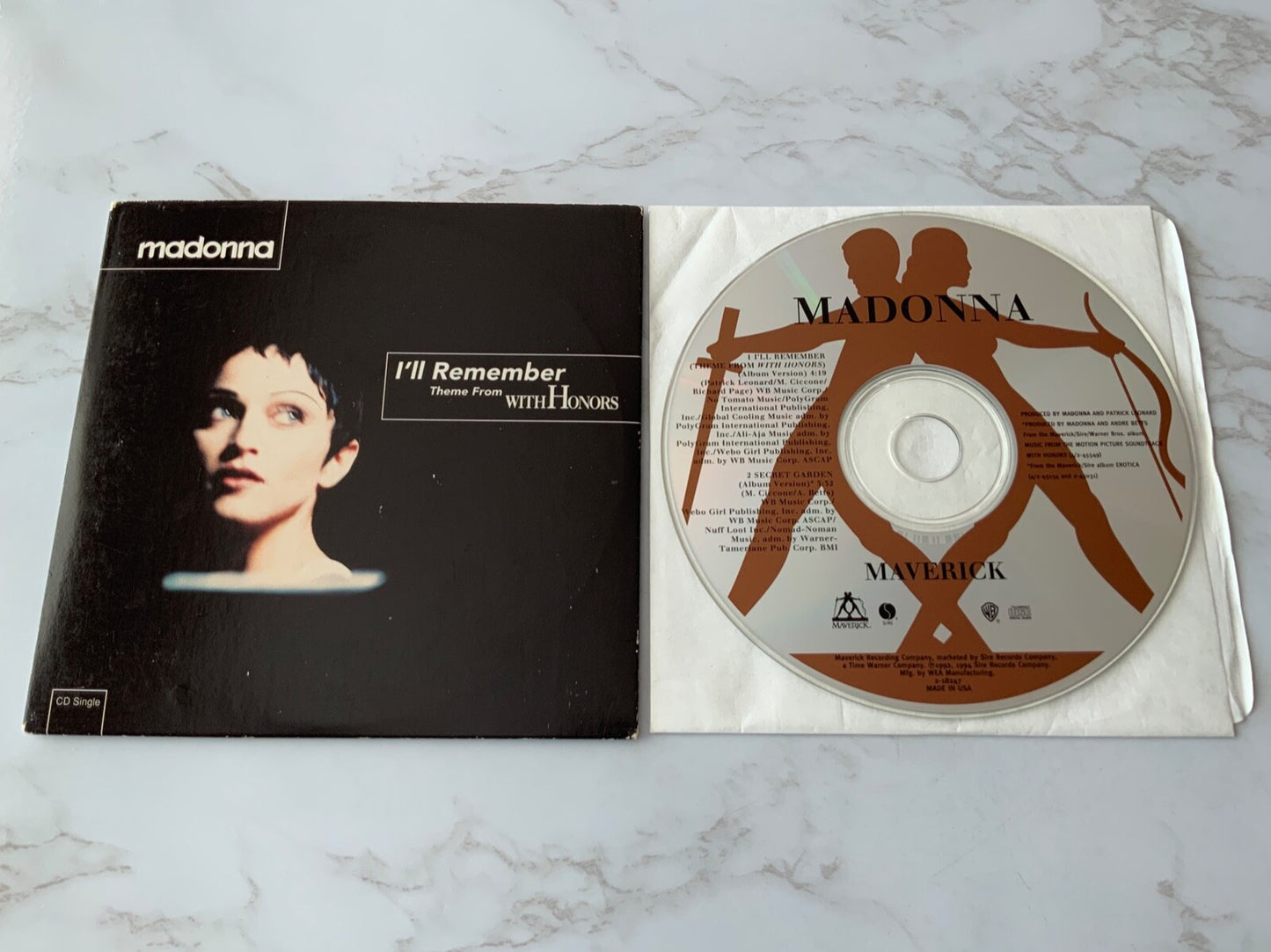 Madonna – I'll Remember (1994) [ORIGINAL USA PRESS]