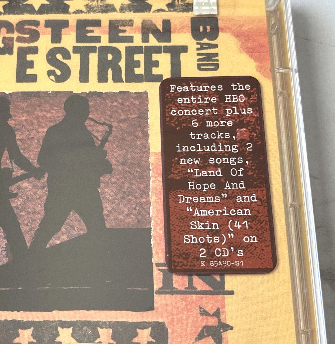 Bruce Springsteen – Live In New York City (Promo) (2001)