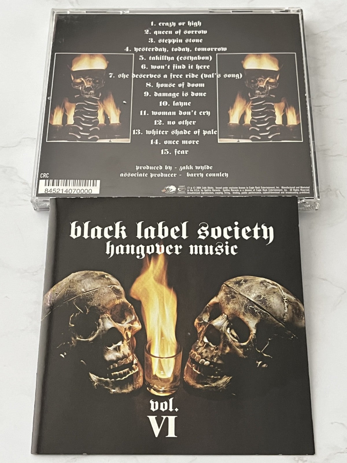 Black Label Society – Hangover Music Vol. VI (2004) [ORIGINAL USA PRESS]