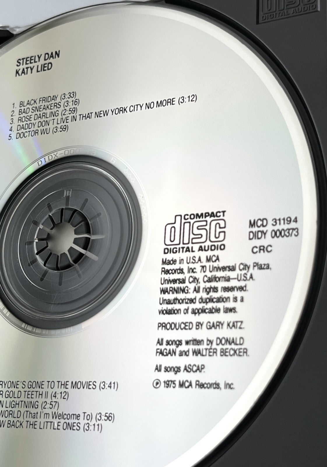 Steely Dan – Katy Lied