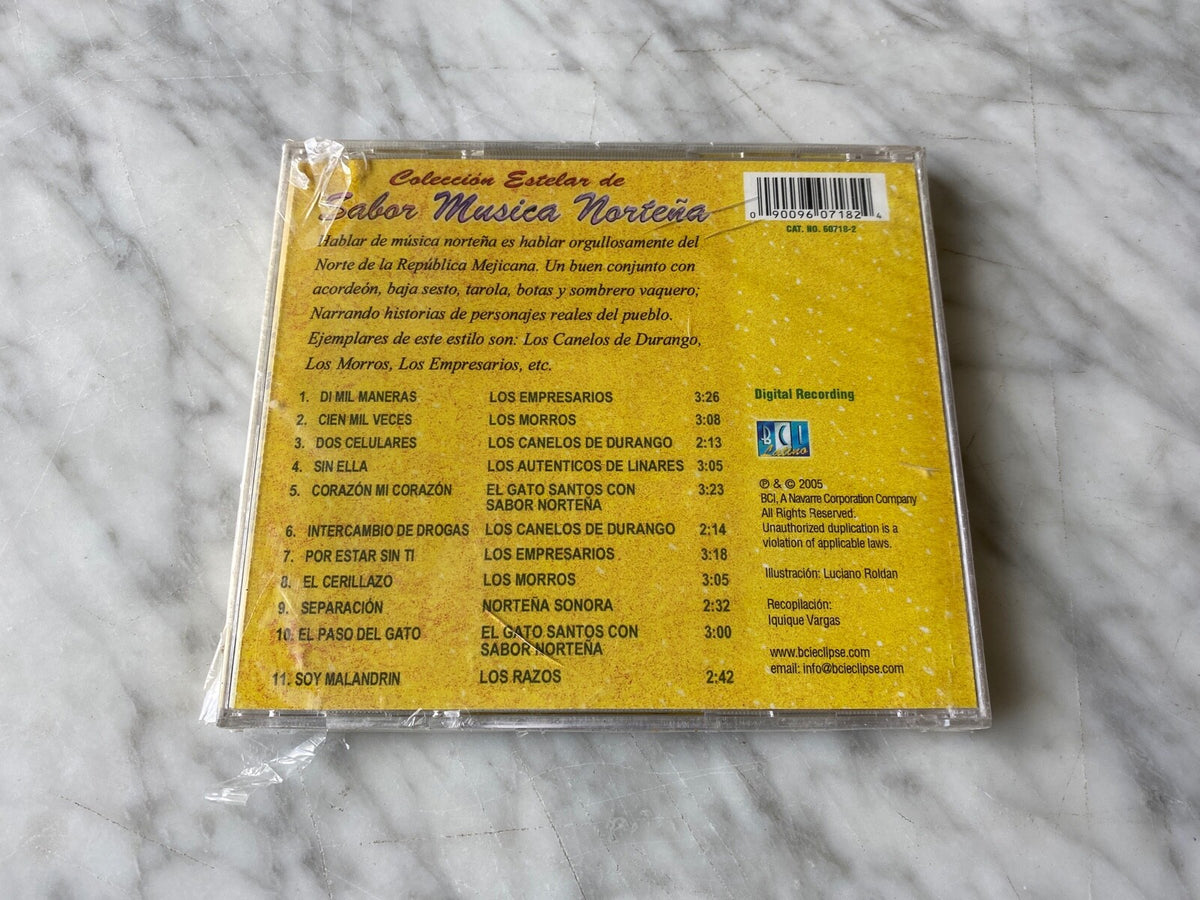 Sabor Musica Norteña (2005) [ORIGINAL USA PRESS]
