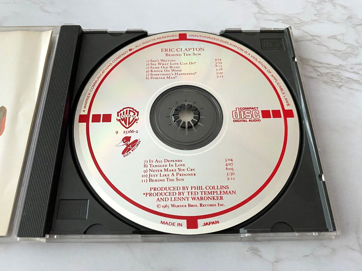 Eric Clapton – Behind The Sun [JAPAN TARGET]