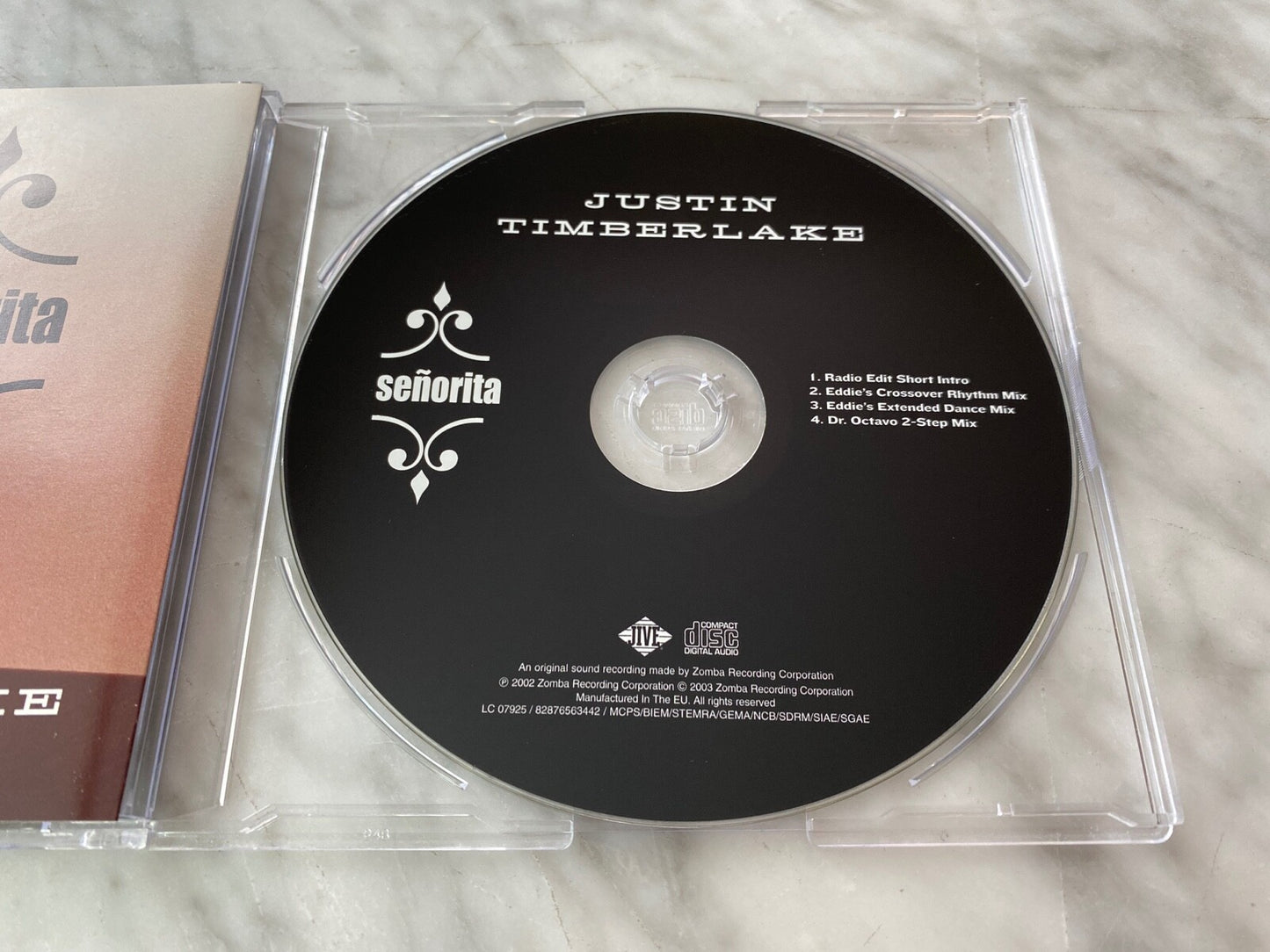 Justin Timberlake – Señorita (2003) [UK PRESS]