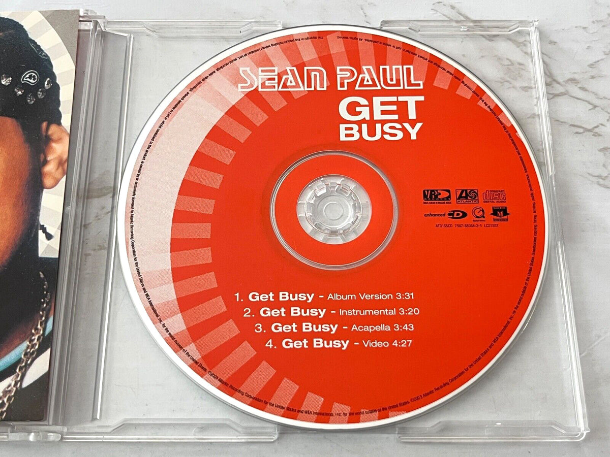 Sean Paul – Get Busy (2003) [UK PRESS]
