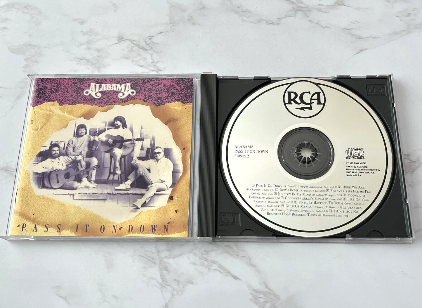 Alabama – Pass it On Down (1990) [JVC PRESS]