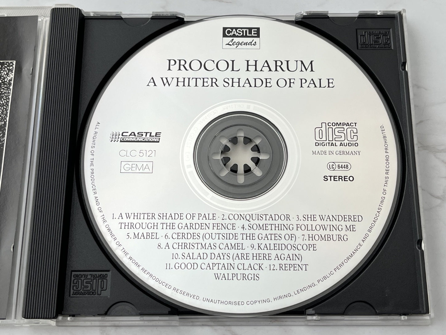 Procol Harum – A Whiter Shade Of Pale (1985) [W GERMANY TARGET ERA]