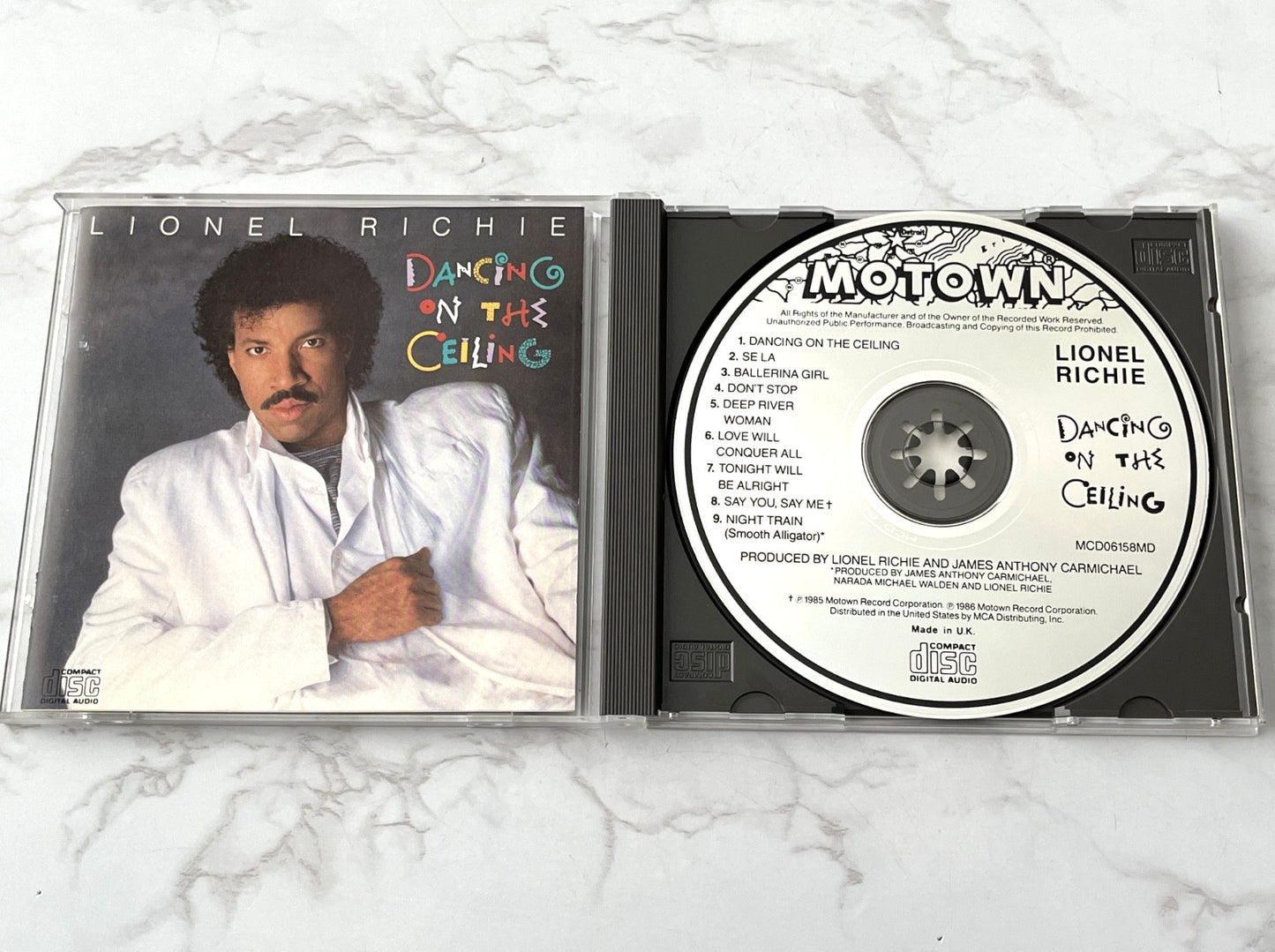 Lionel Richie – Dancing On The Ceiling (1986) [ORIGINAL USA PRESS]