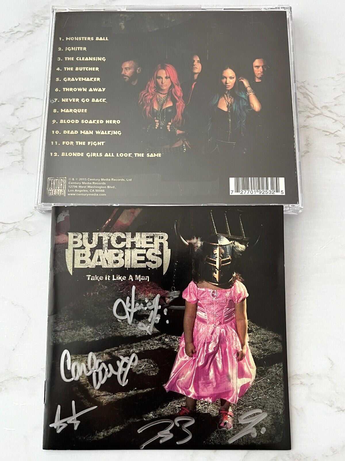 Butcher Babies – Take It Like A Man (Signed) (2015) [ORIGINAL USA PRESS]