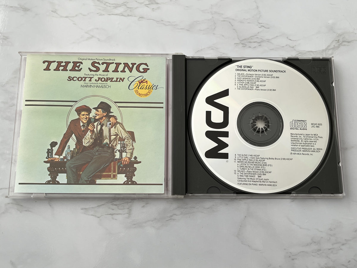 Marvin Hamlisch – The Sting Original Soundtrack (1986) [JAPAN TARGET ERA]