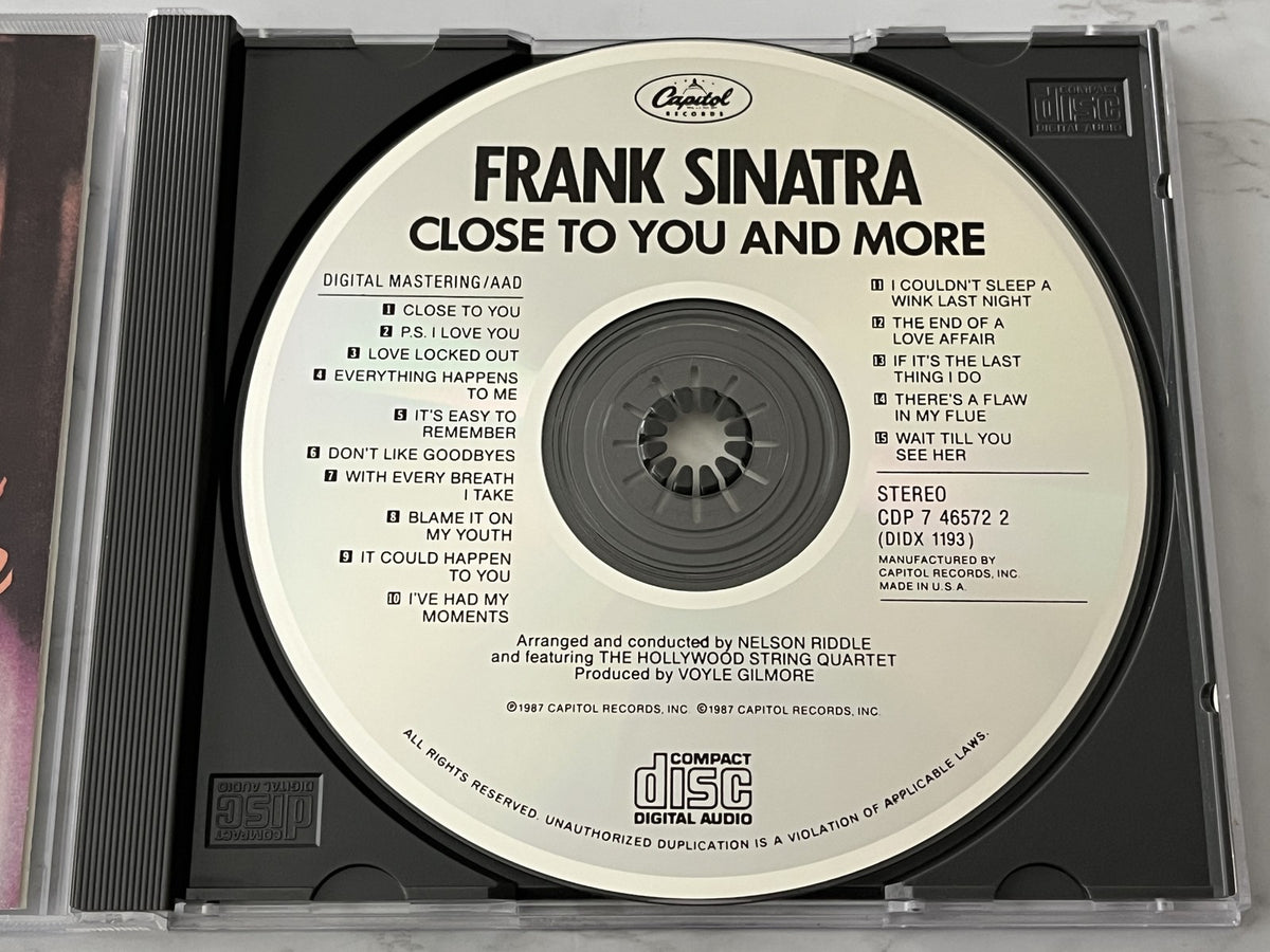 Frank Sinatra – Close To You And More (1957) [DADC PRESS]