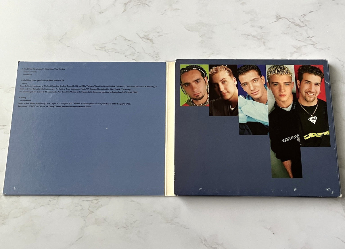 NSYNC – A Little More Time On You (Numbered, Maxi Single, Digipak) (1999)