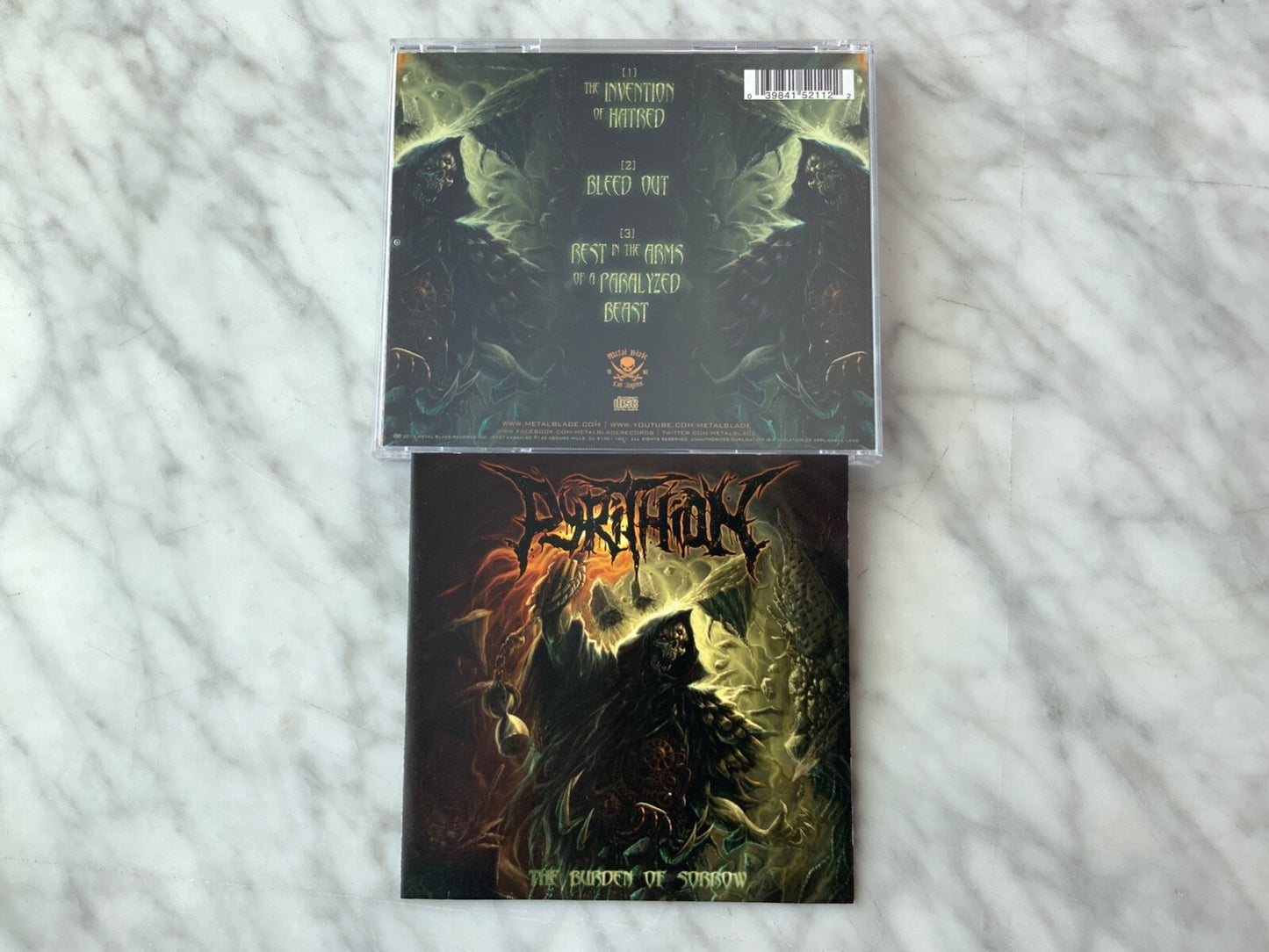 Pyrithion – The Burden Of Sorrow (EP) (2013) [ORIGINAL USA PRESS]