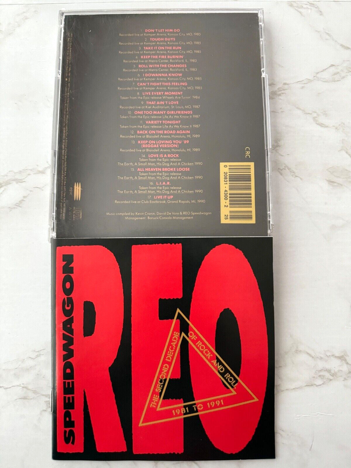 REO Speedwagon – The Second Decade Of Rock And Roll 1981 To 1991 (1991)
