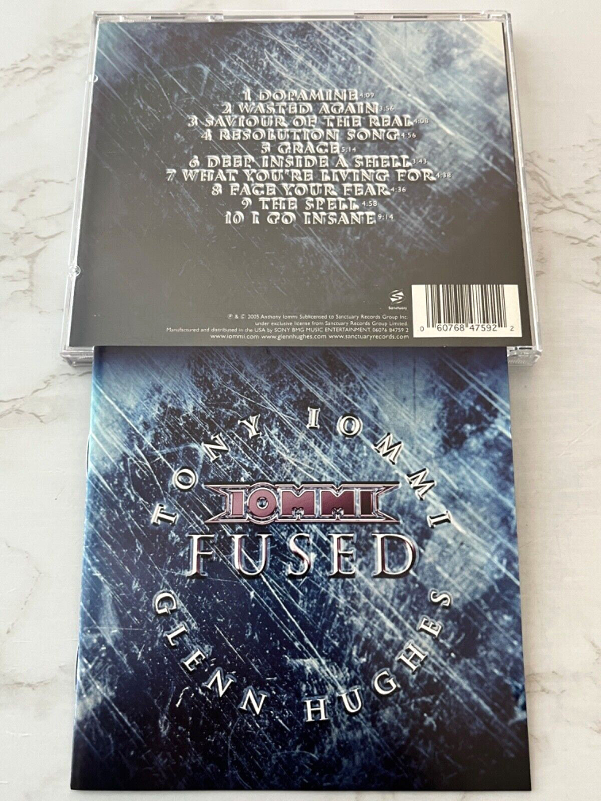 Tony Iommi, Glenn Hughes – With Glenn Hughes Fused (2005) [ORIGINAL USA PRESS]