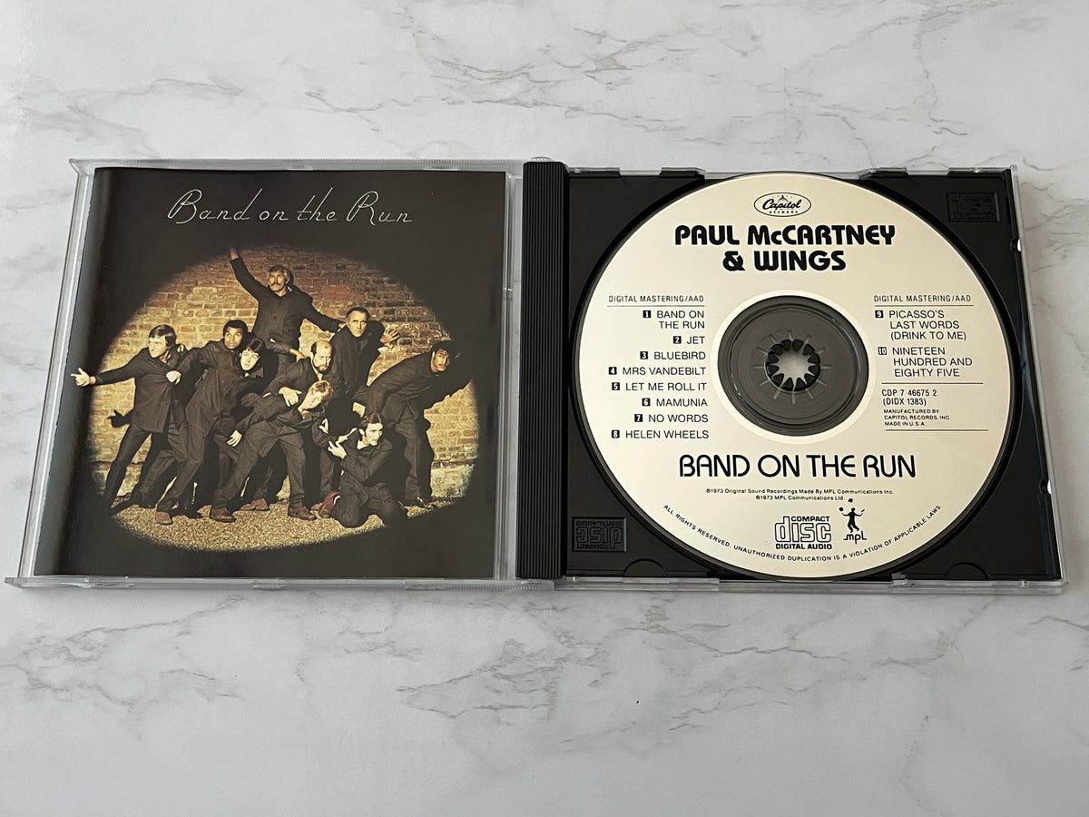 Paul McCartney & Wings – Paul McCartney Wings Band On The Run [JVC PRESS]