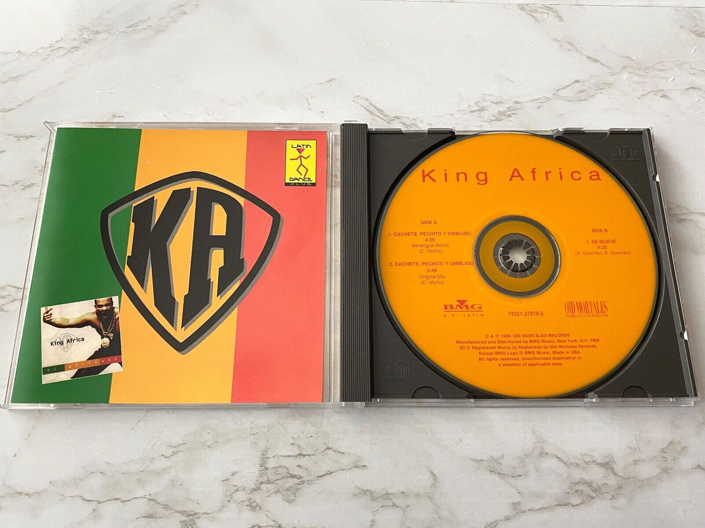King Africa – Cachete Pechito Y Ombligo (1996)
