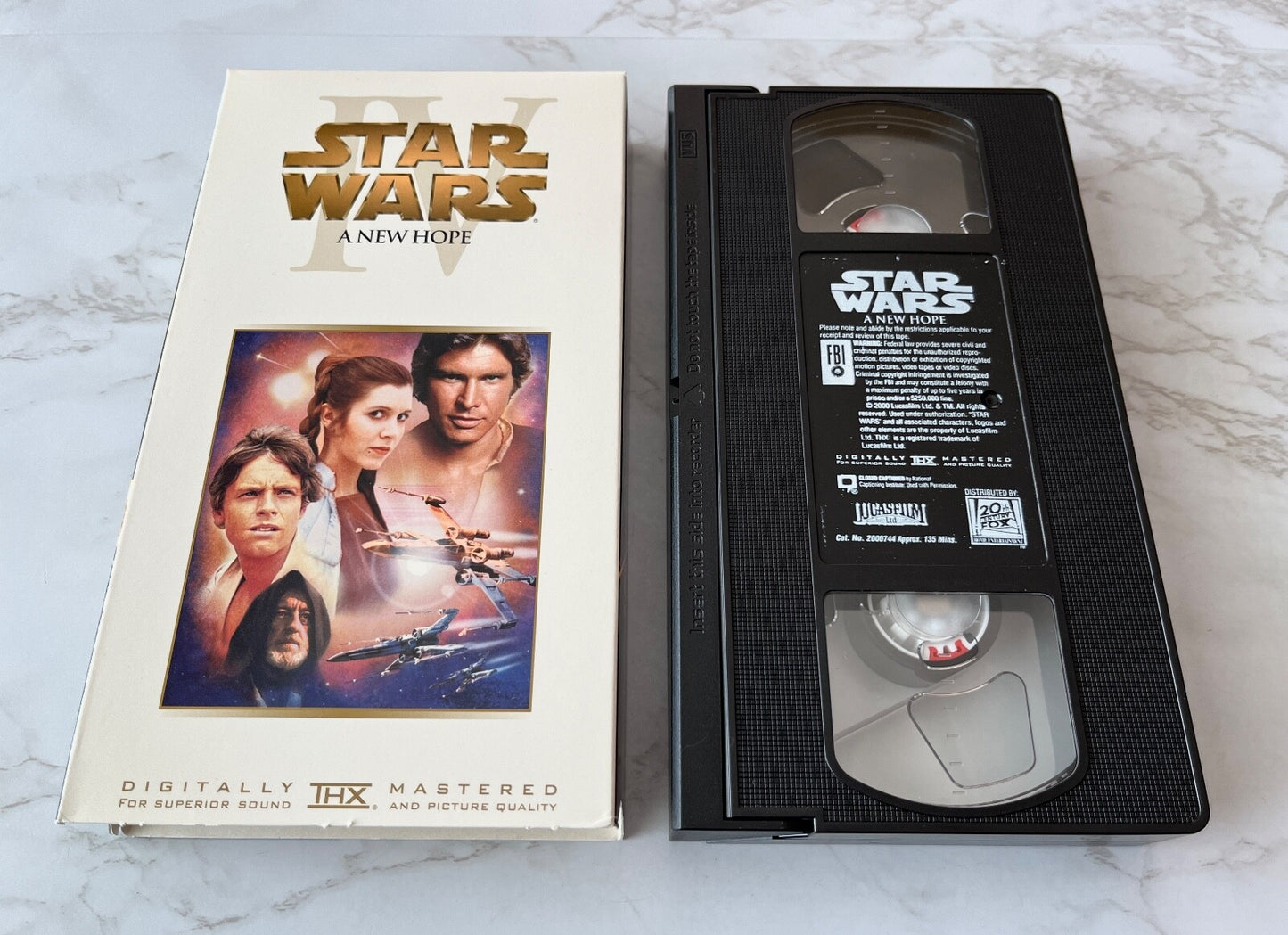 STAR WARS Trilogy 3 VHS Box Set 2000 THX SPECIAL EDITION! Lucasfilm