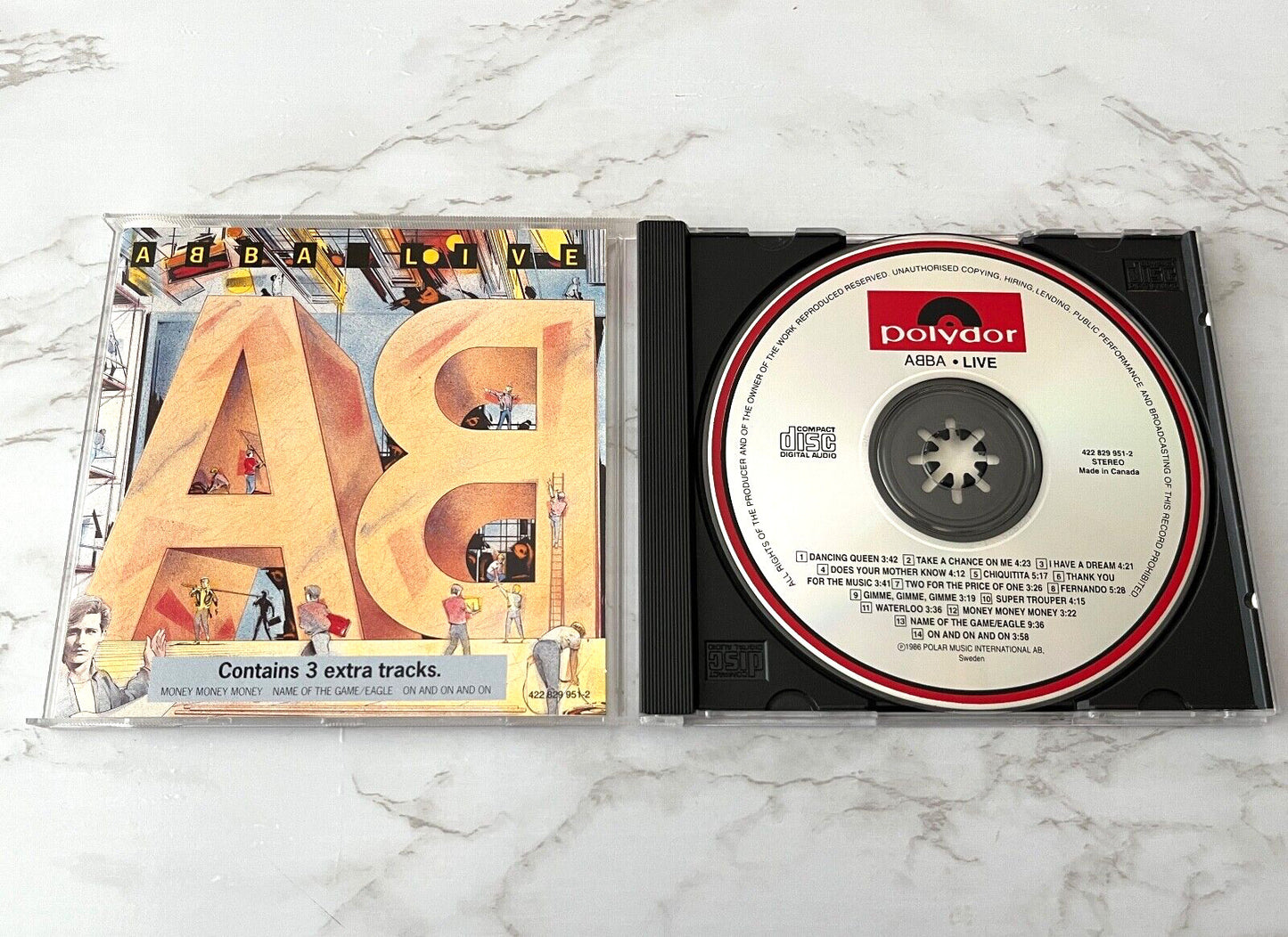 ABBA – Live [CANADA PRESS]