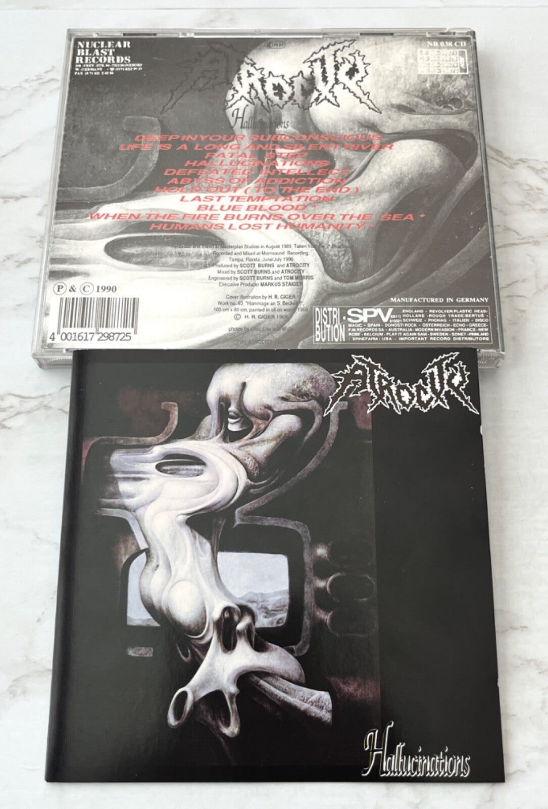 Atrocity – Hallucinations (1990) [W GERMANY TARGET ERA]