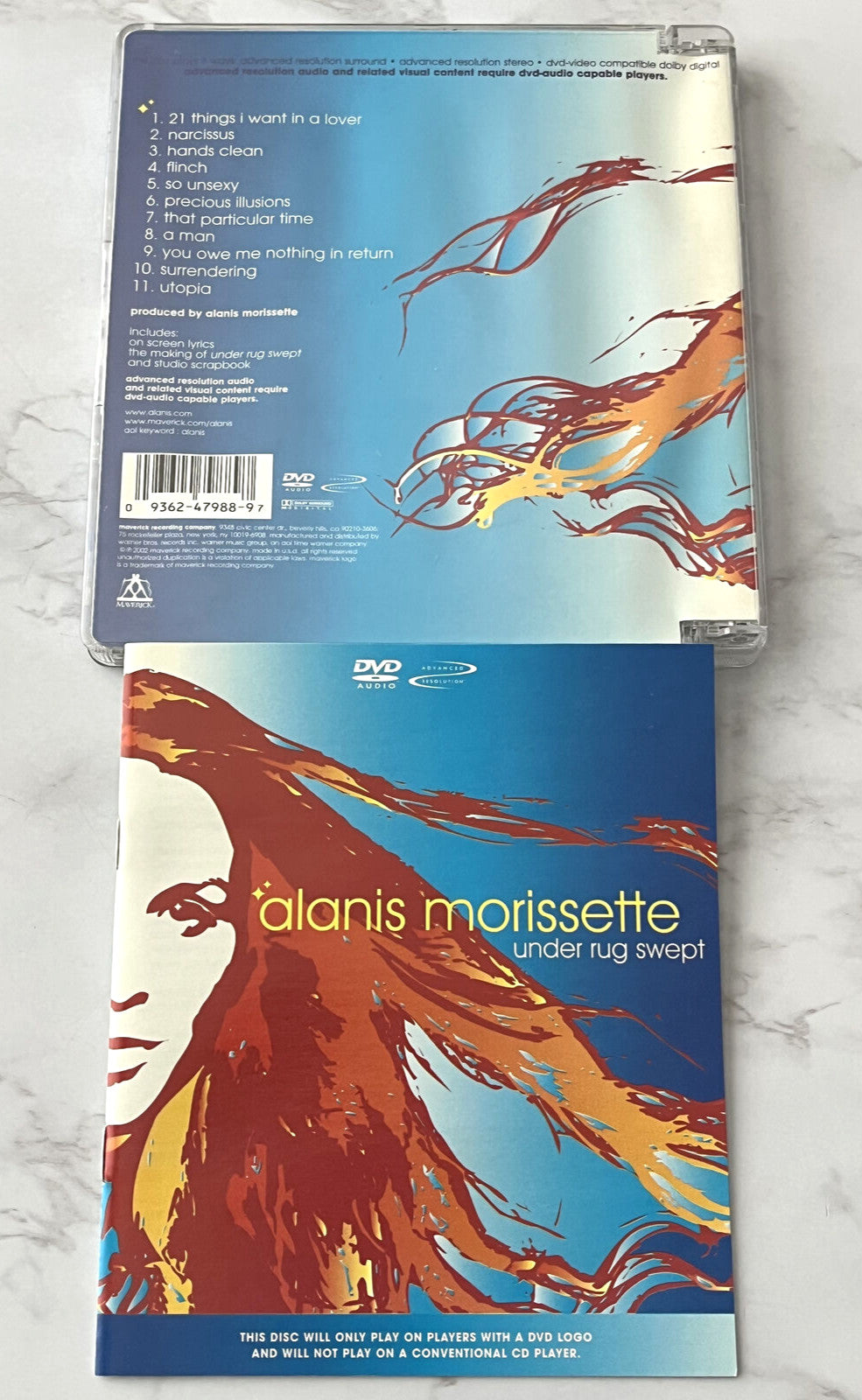 Alanis Morissette – Under Rug Swept DVD 2002 Maverick 9 47988-9 So Unsexy (2002)