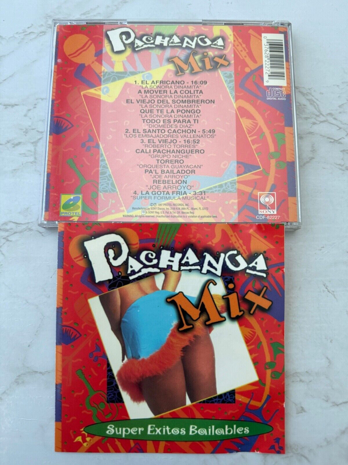 Various, La Sonora Dinamita, Grupo Niche – Pachanga Mix Super Exitos Bailables (1997) [ORIGINAL USA PRESS]