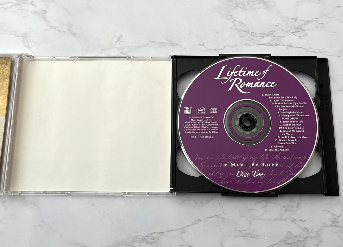 Nat King Cole, Paul Anka, Various – Time Life Lifetime Of Romance It Must Be Love (2004)