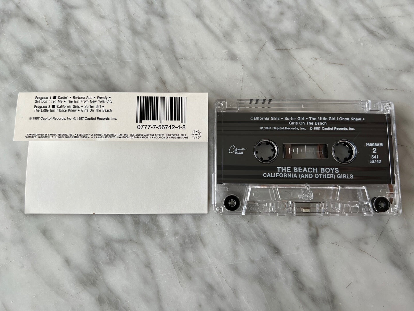 The Beach Boys – California And Other Girls (1987)