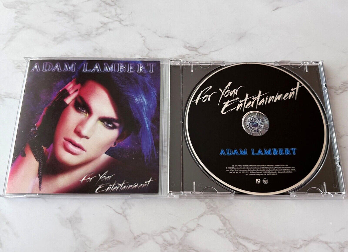 Adam Lambert – For Your Entertainment (2009) [ORIGINAL USA PRESS]