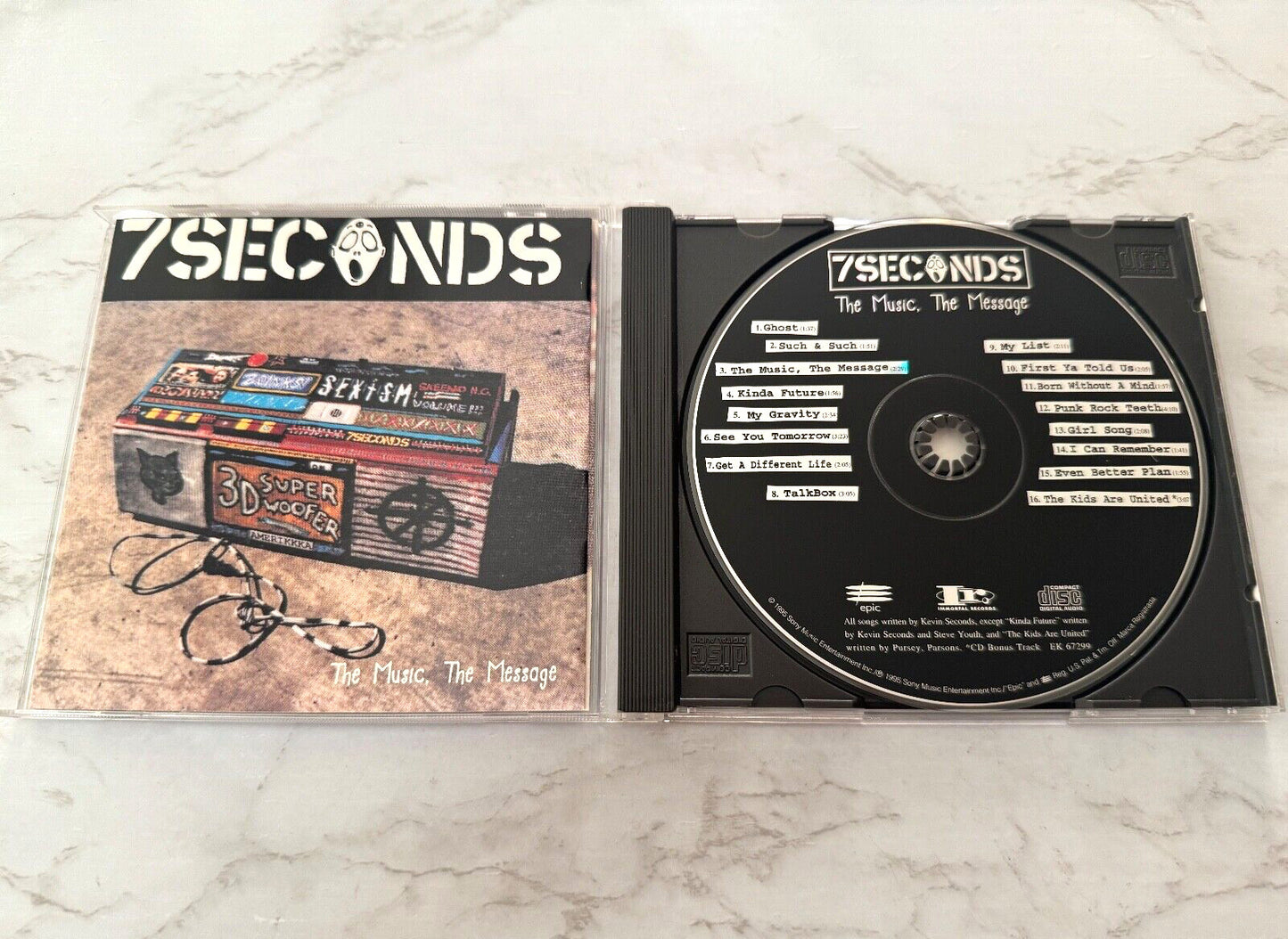 7 Seconds – The Music The Message (1995)