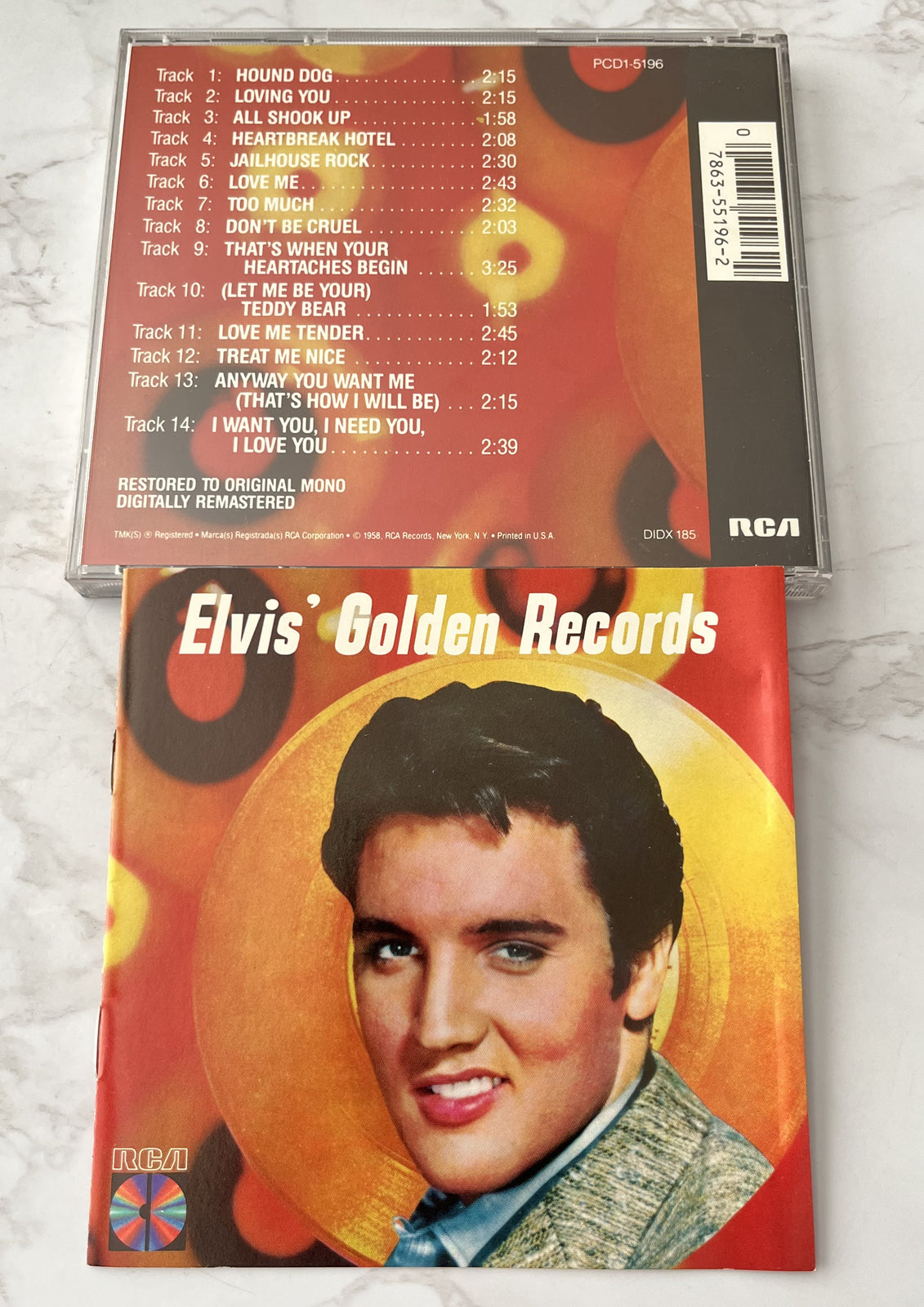 Elvis Presley – Golden Records (1985) [DADC PRESS]