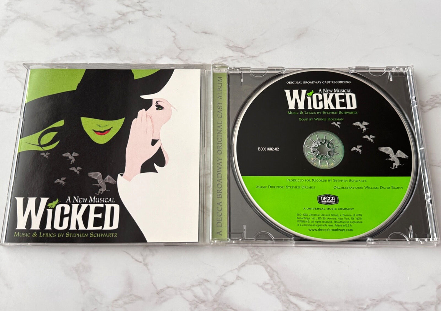 Stephen Schwartz Wicked A New Musical (2003) [ORIGINAL USA PRESS]