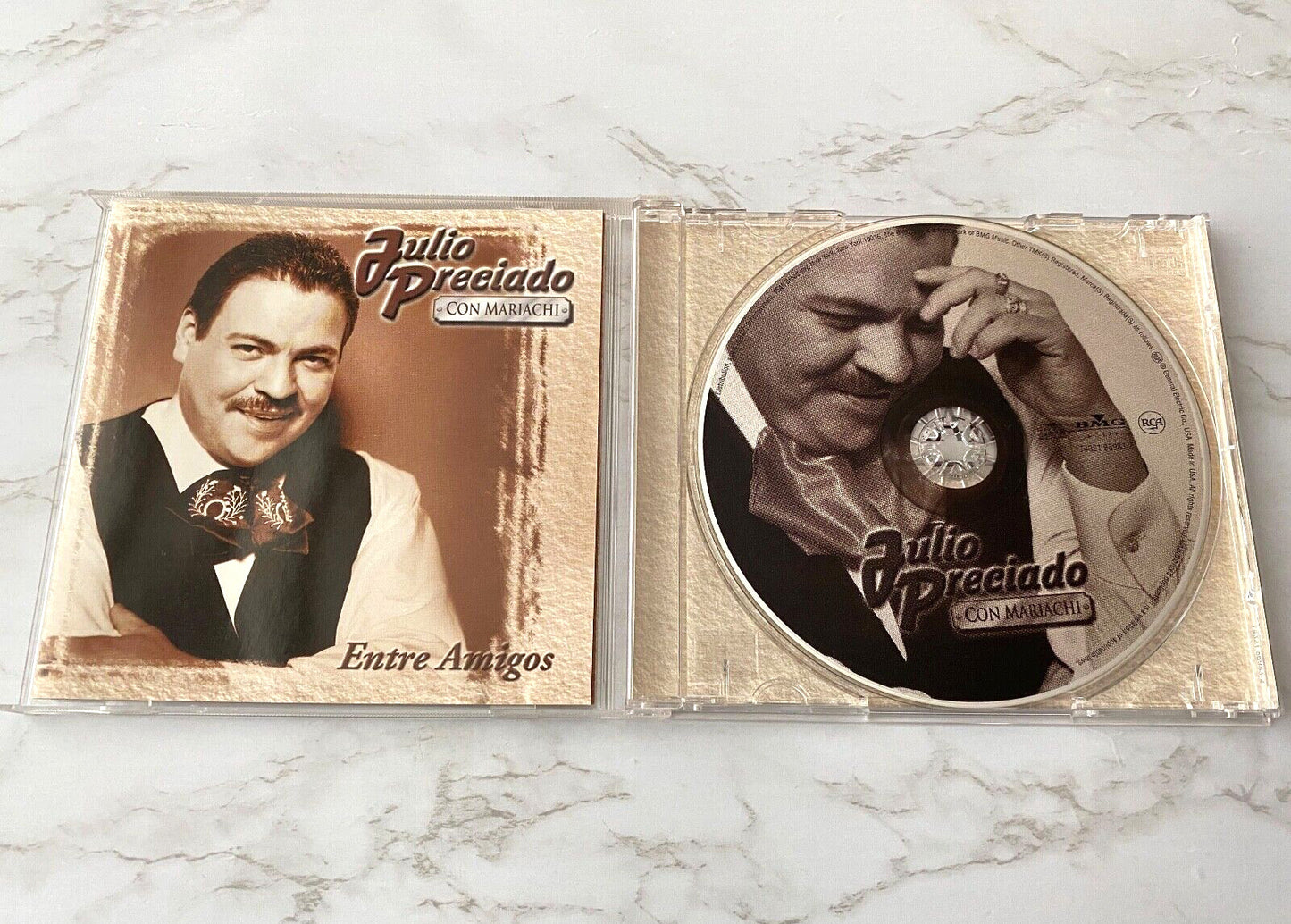 Julio Preciado – Con Mariachi Entre Amigos (2001) [ORIGINAL USA PRESS]