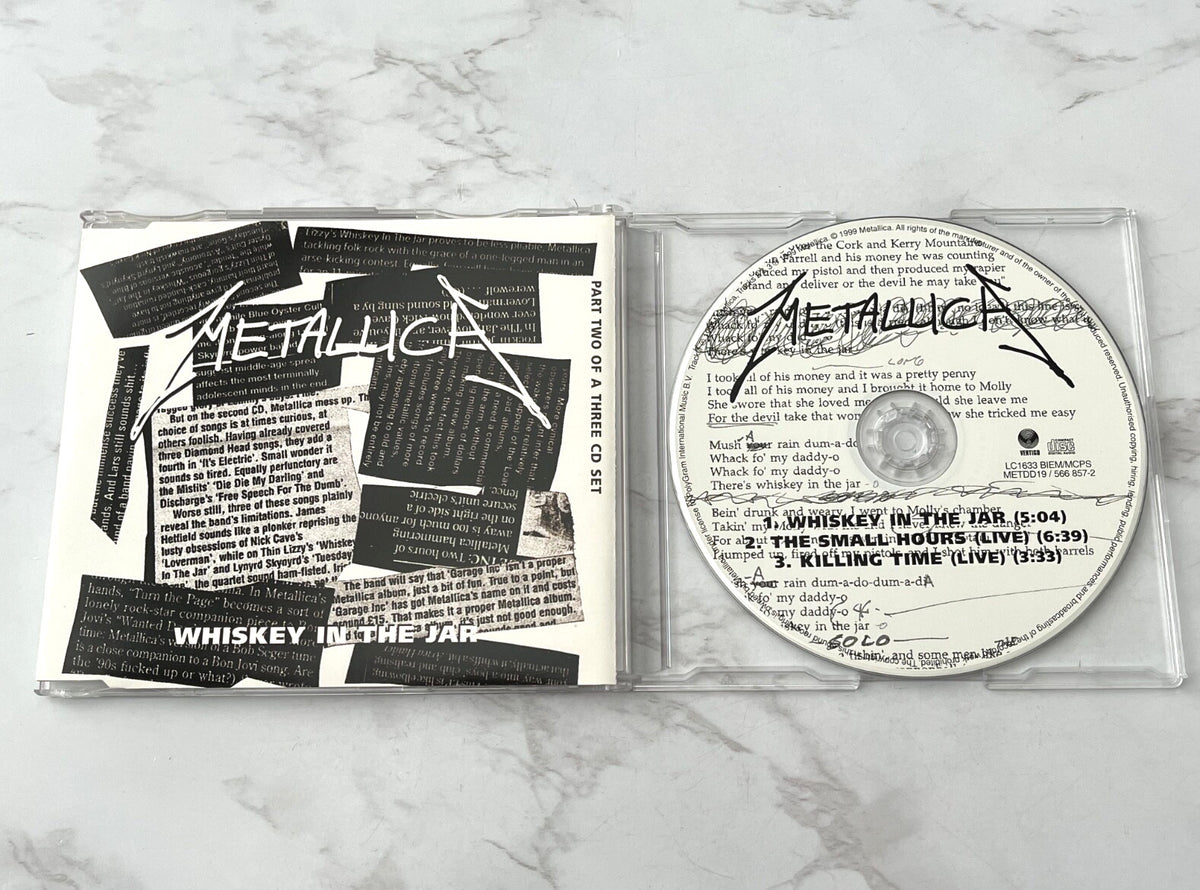 Metallica – Whiskey In The Jar (1999) [UK PRESS]